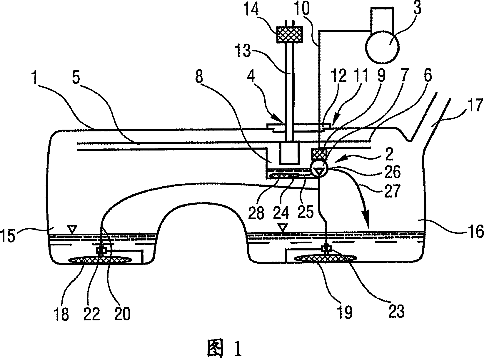 Fuel supply device for a motor vehicle
