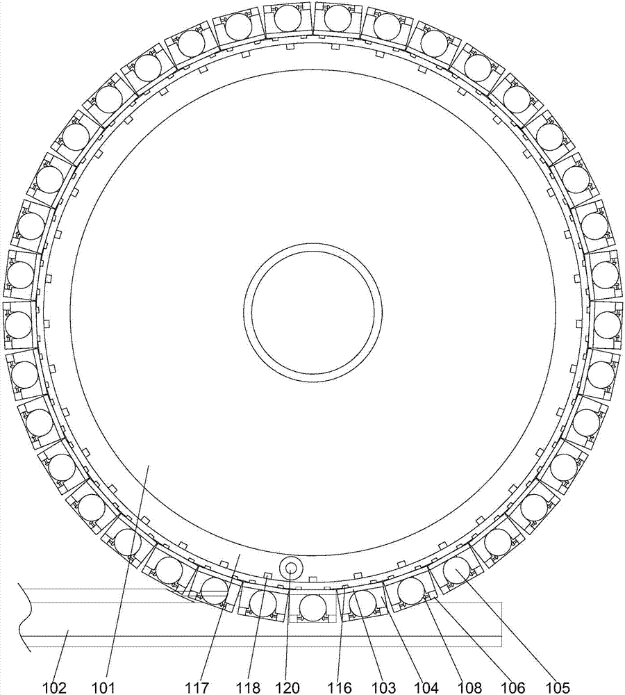 Ampoule bottle feeding platform