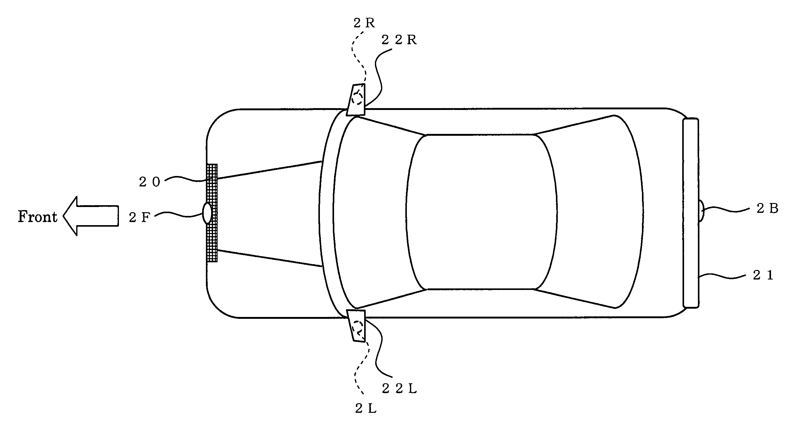 Obstacle detector for vehicle