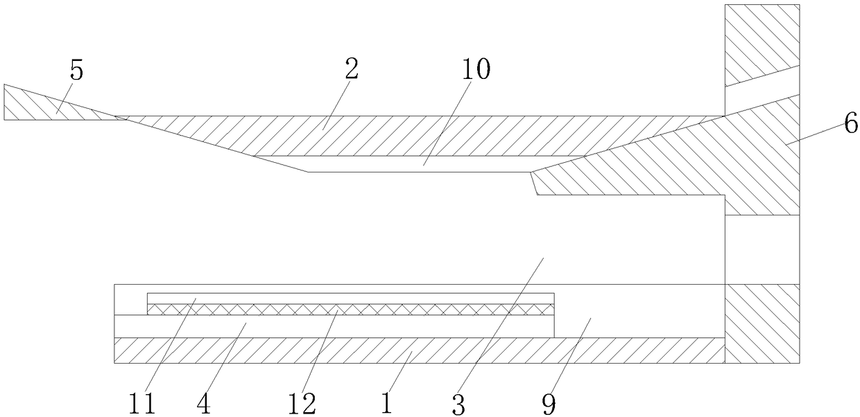 Double feeding device of slicing machine