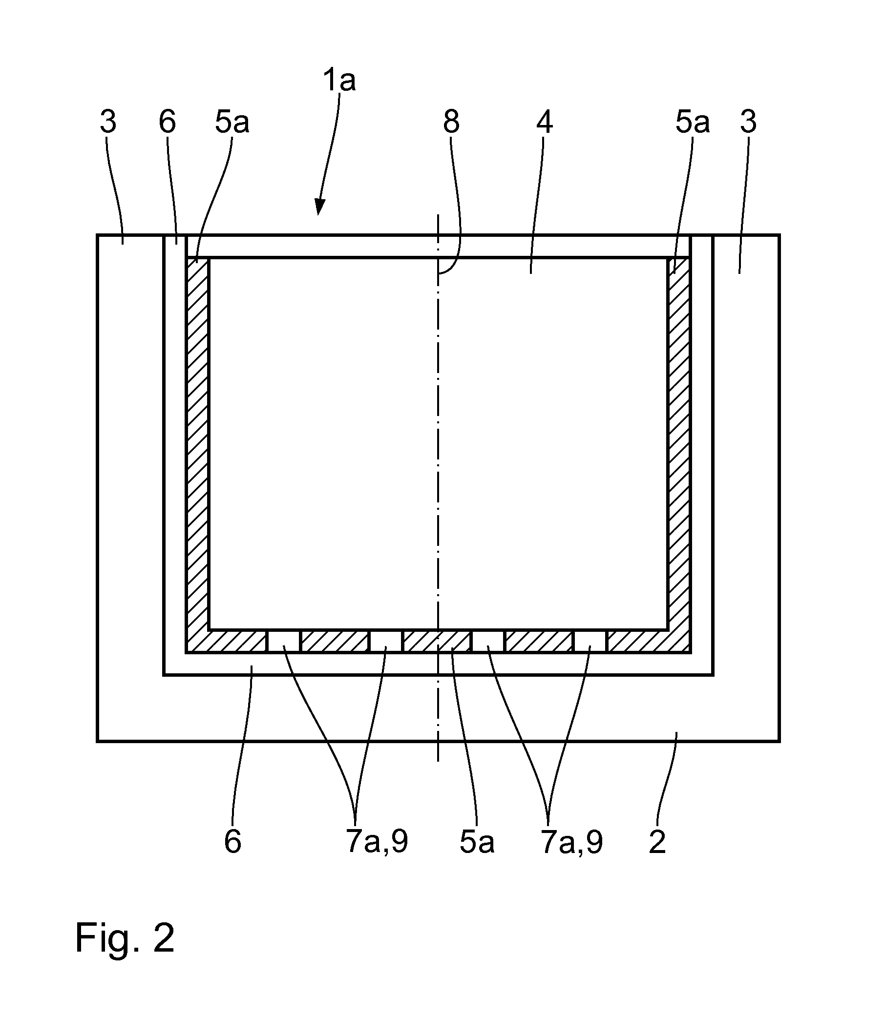 Device and method for the production of silicon blocks