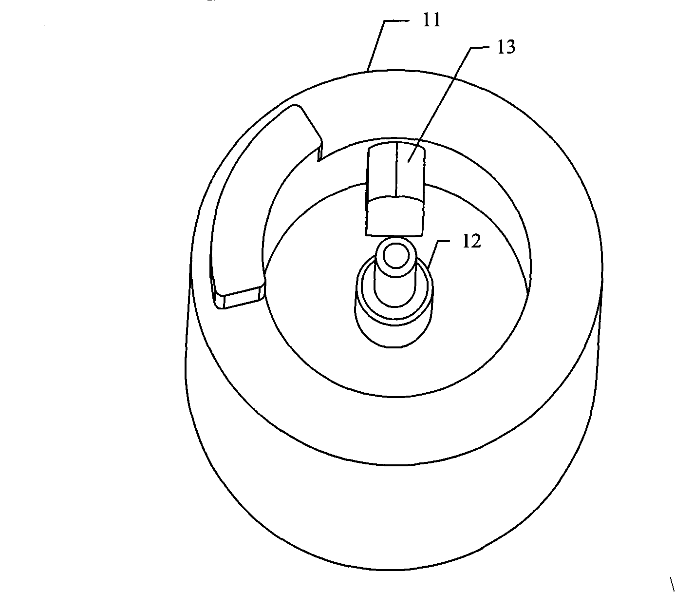 Magnetic rotor structure and power-driven switching valve