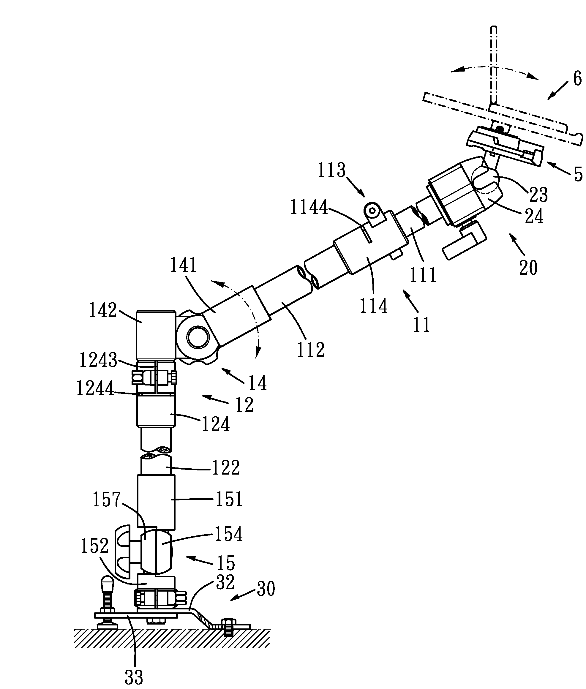 Universal support for connecting to a base of a vehicle seat