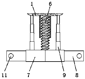 Lifting type fixing placing frame for indoor bicycle capable of being placed in midair