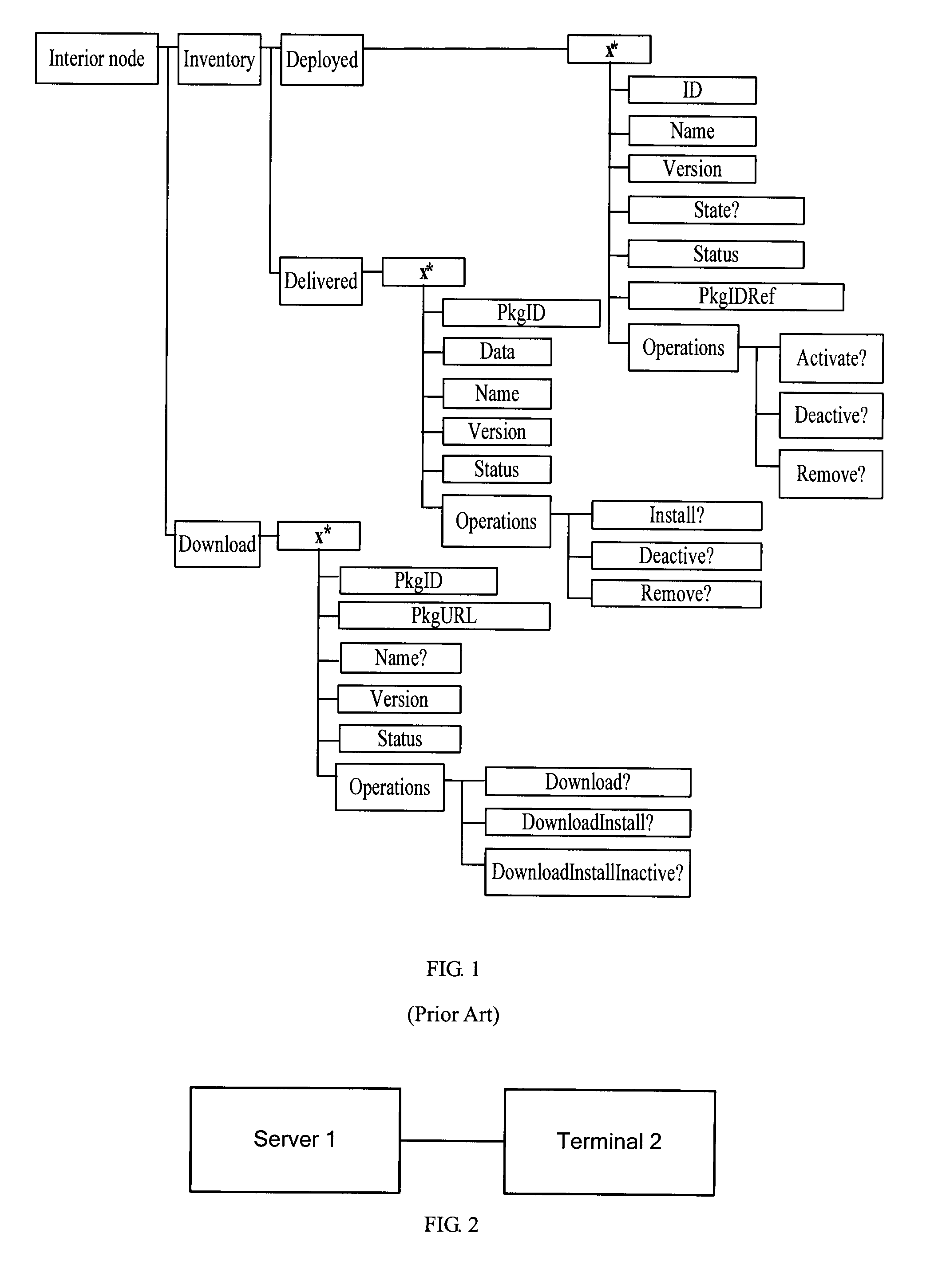 Method, system, terminal and device management server for installing software components