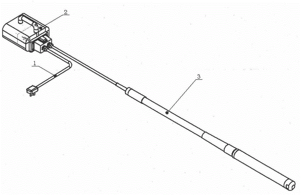 Plug-in concrete vibrator built in rechargeable motor and operation control method thereof