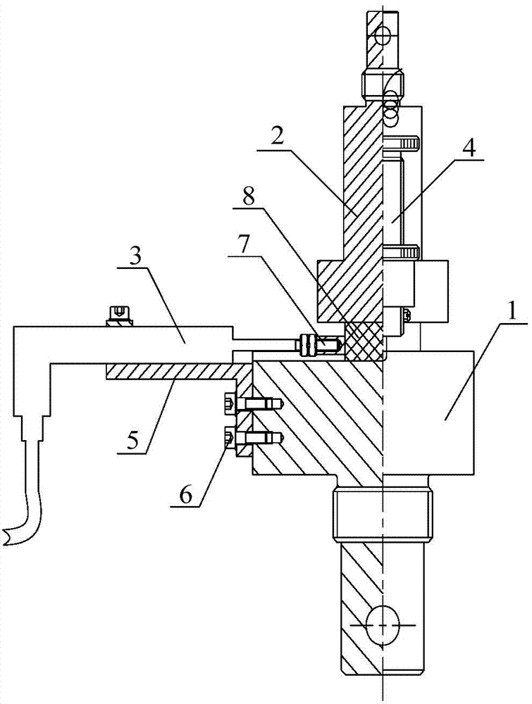 Device and method for testing radial deformation of rubber compression test-piece