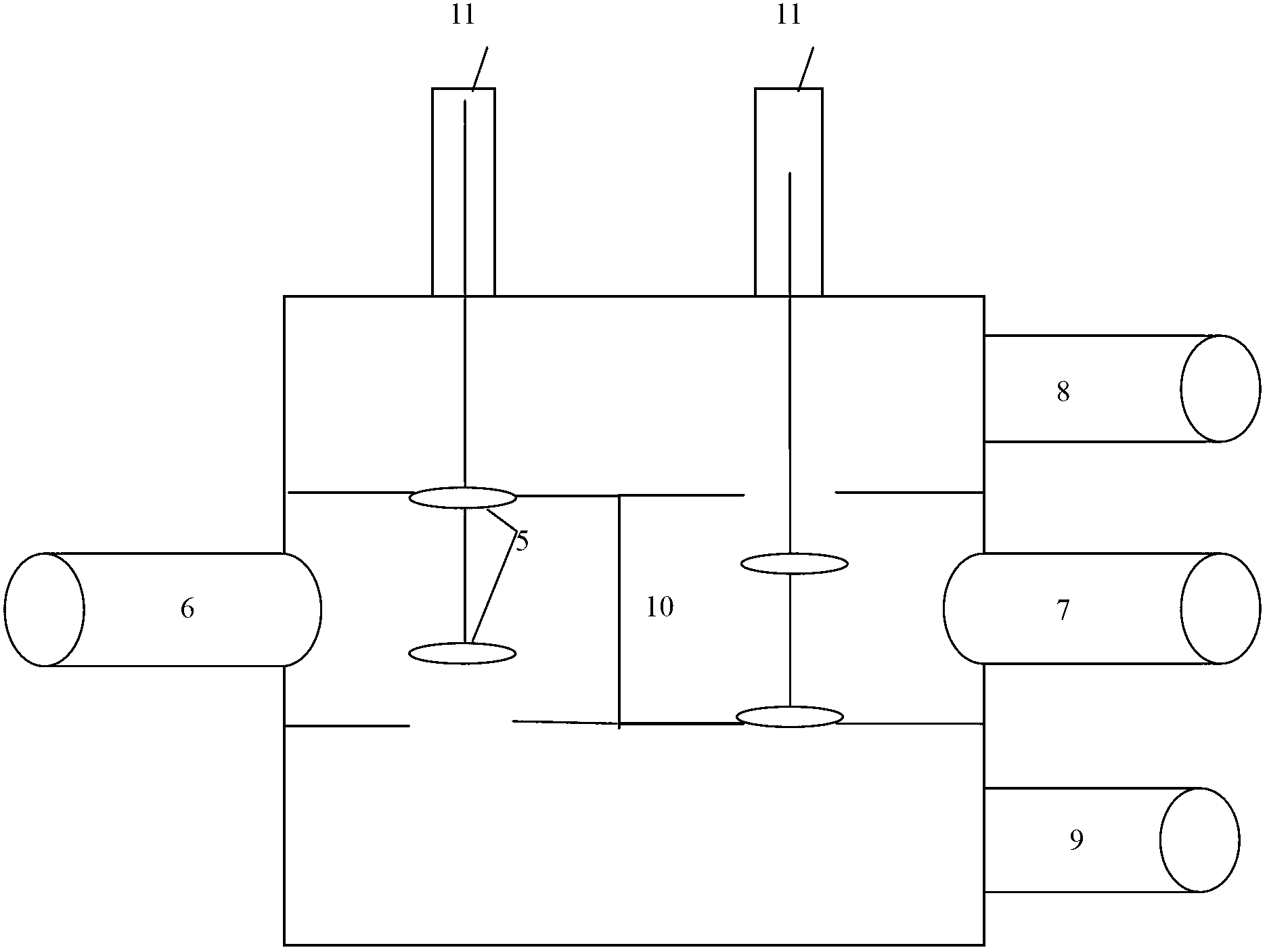 Control method of regenerative burner of regenerative heating furnace