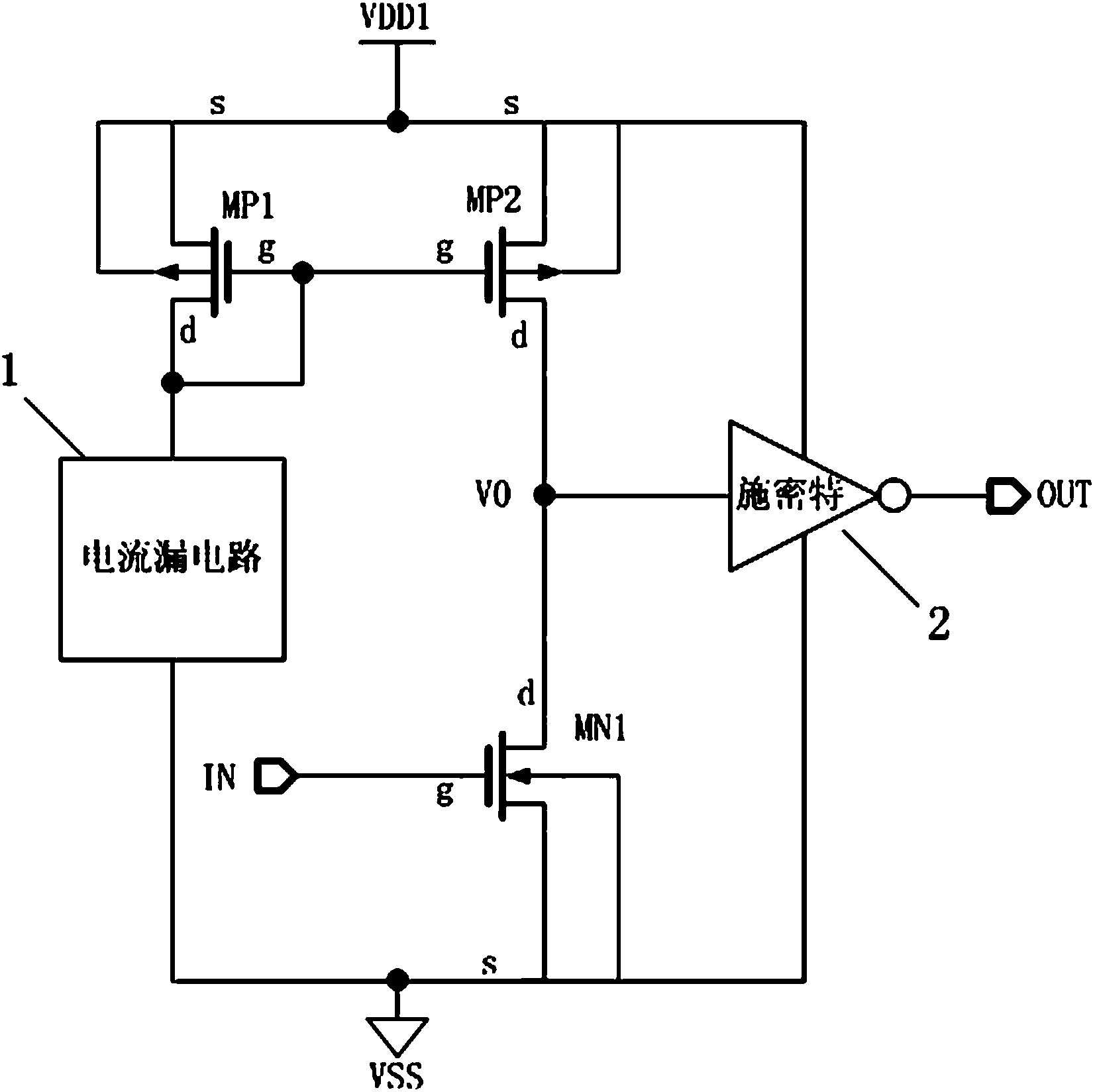 Practical level switching circuit