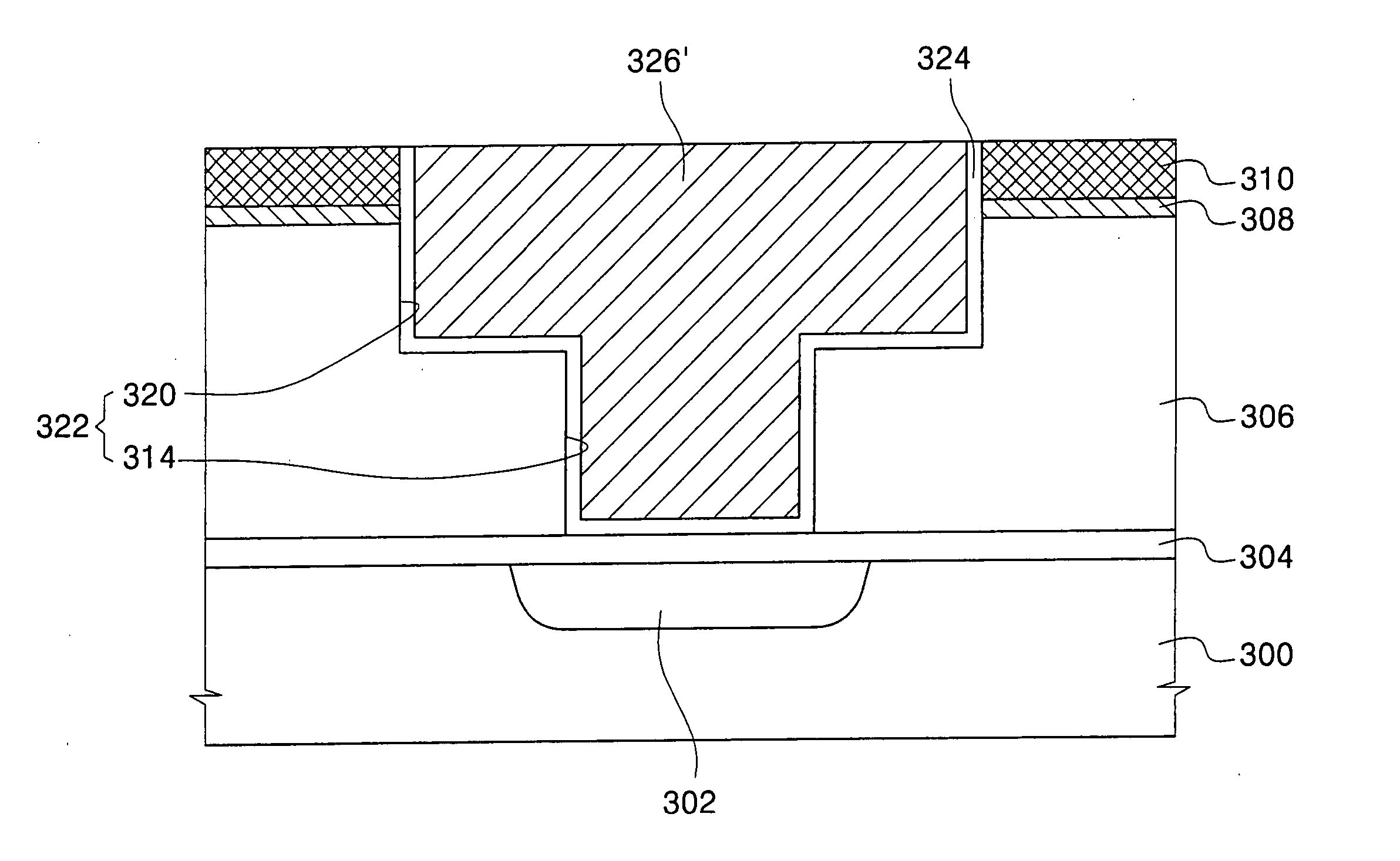 Method for forming interconnection line in semiconductor device and interconnection line structure