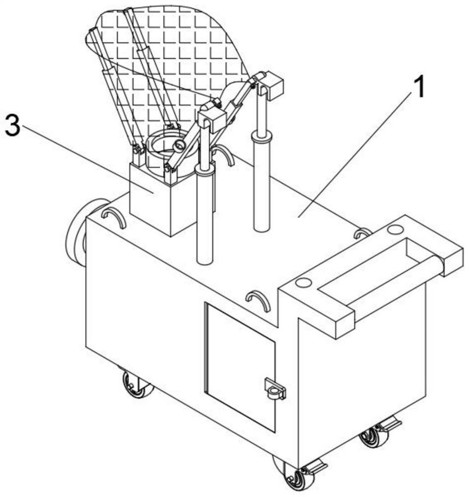 Grid interception recovery type ejection ball serving device for basketball training