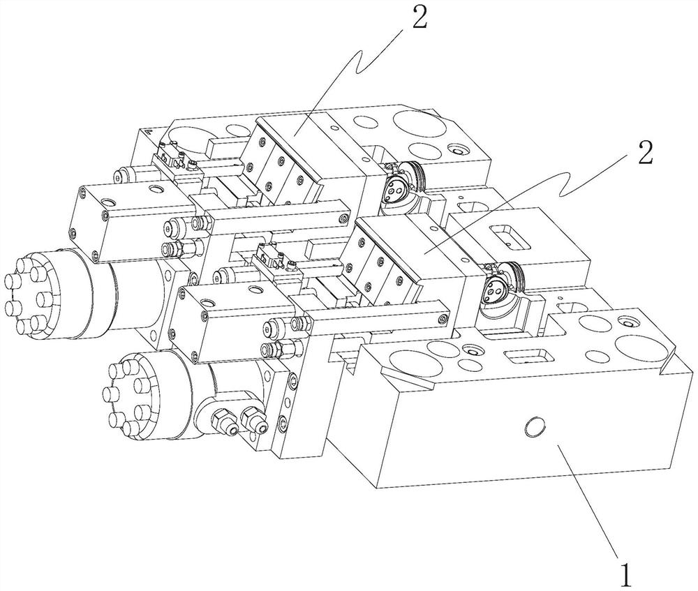 Porous thread twisting device of injection mold