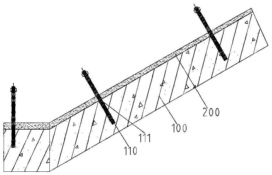 A composite insulation roof structure and a realization method thereof