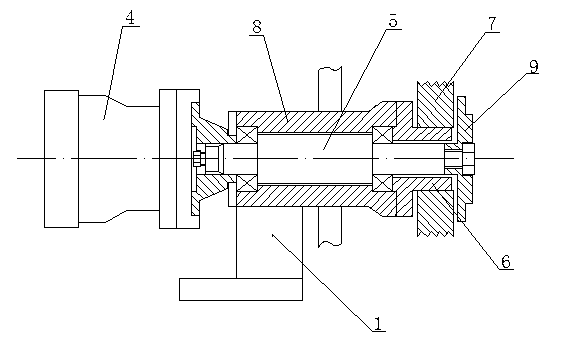 Pavement roller oscillation device controlled by electromagnetic clutch