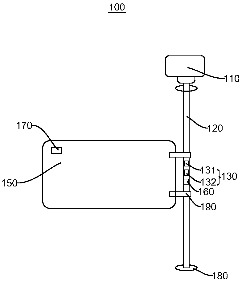 A vehicle indicating device and a method for controlling the vehicle indicating device