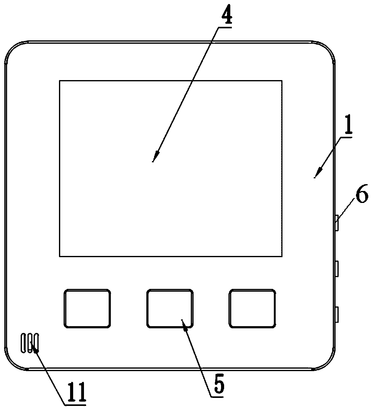 A switch type room temperature controller