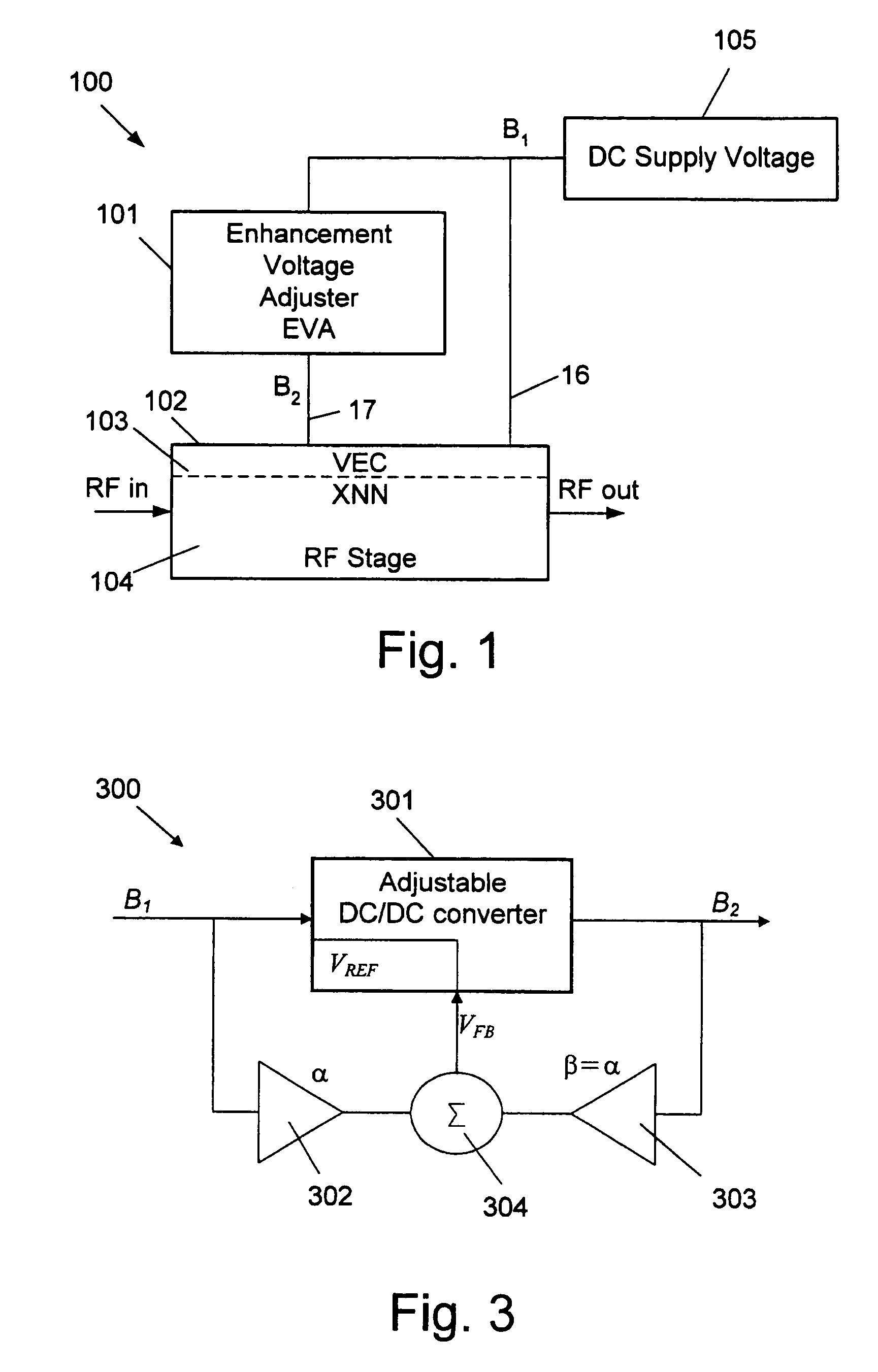 Method and apparatus for providing a stable power output of power amplifiers, operating under unstable supply voltage conditions