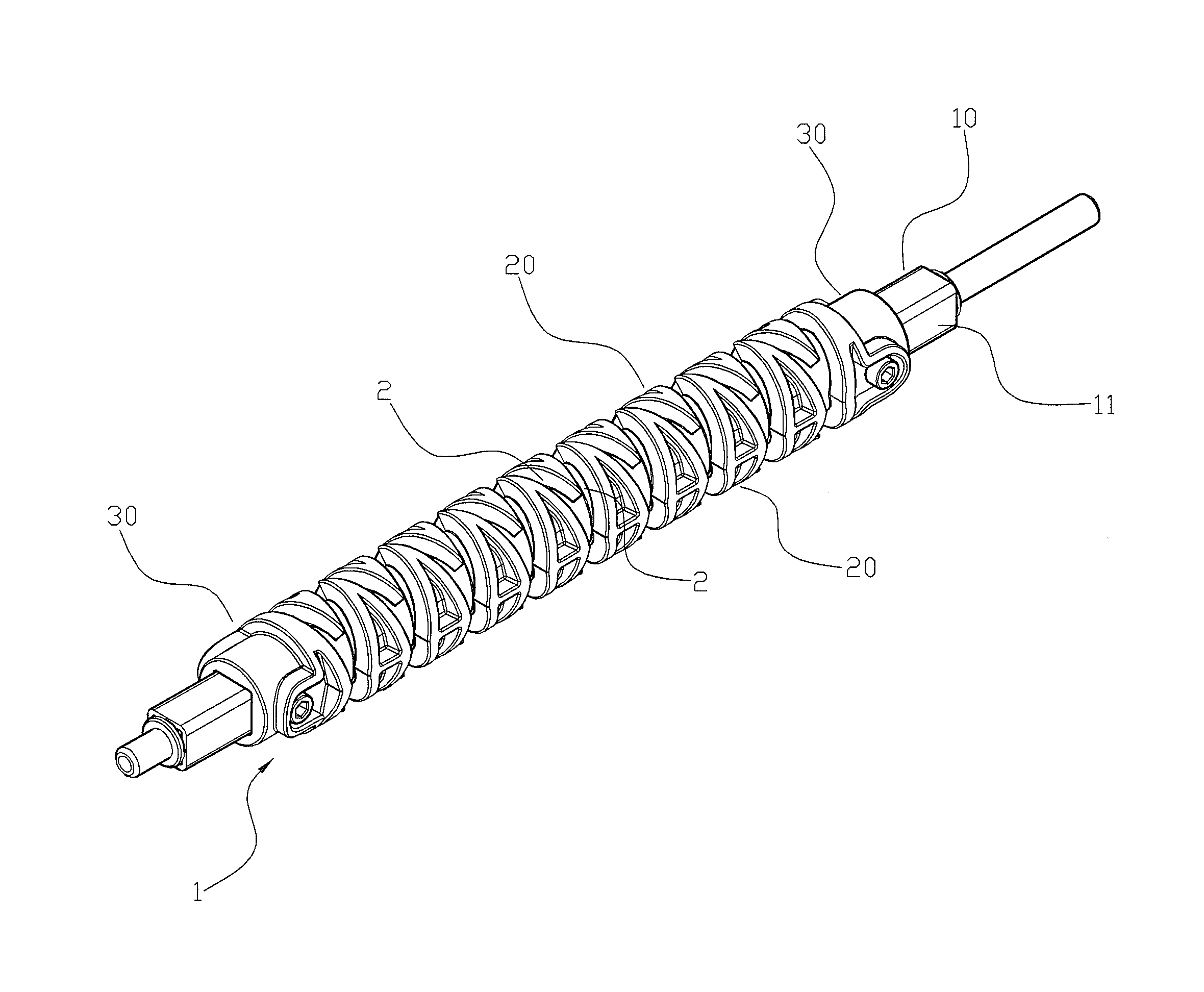 Combination Double Thread Screw