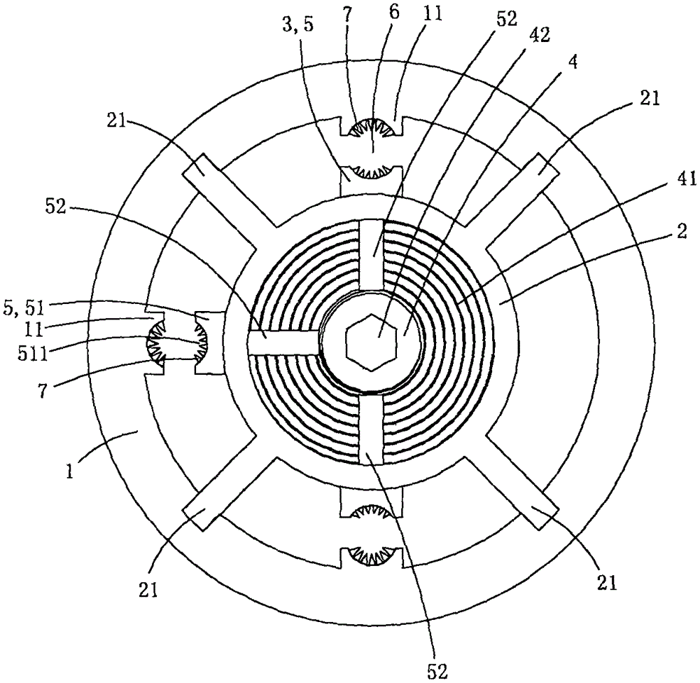 High-voltage zero-sequence current power transformer with relatively good wire clamping fastness