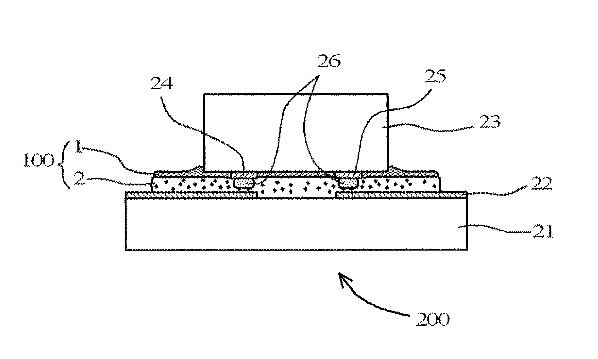 Anisotropic conductive film and light emitting device