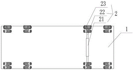 Heavy-load vehicle in-compartment moving device