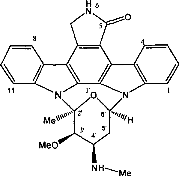 Culture medium for producing staurosporine and method thereof