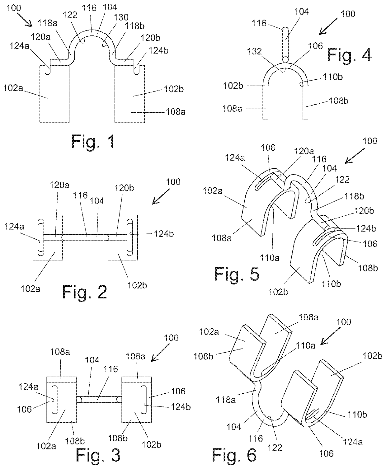 Collated rebar clinch clip