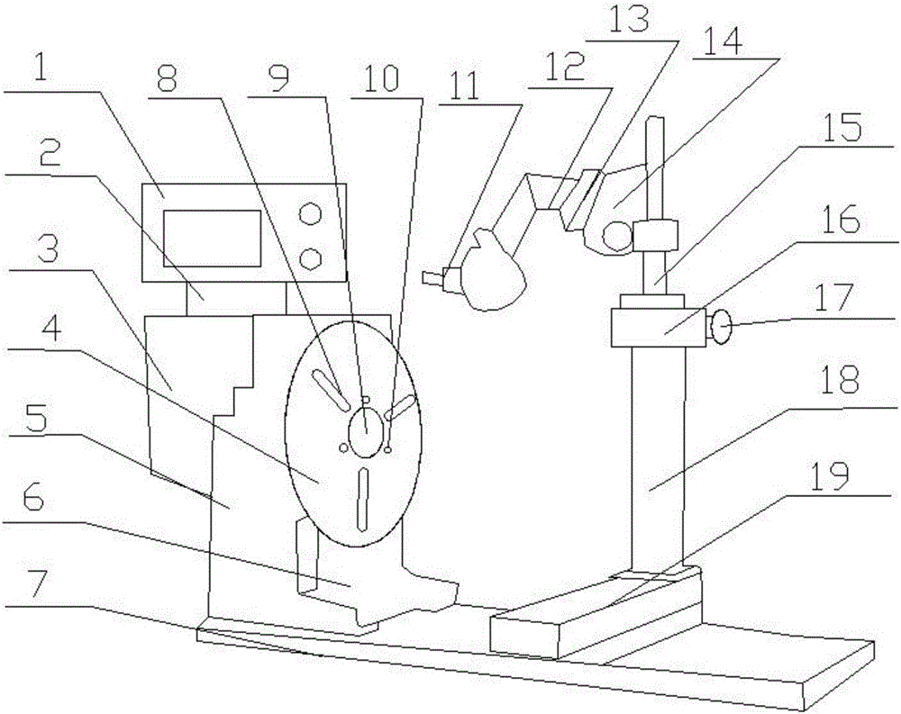 Automatic welding turntable