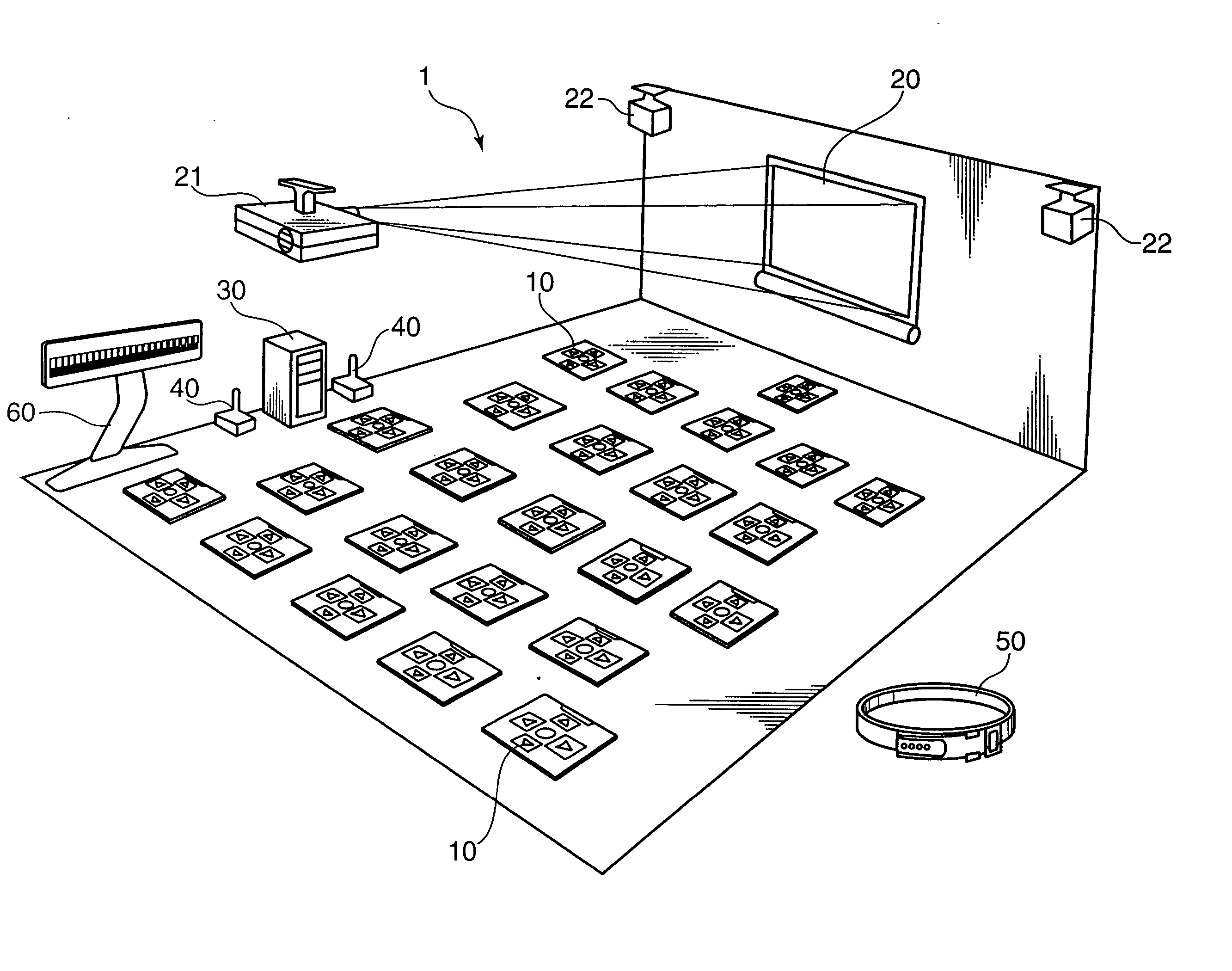 Movement-information processing system, terminal unit for use in the system, and battery recharging unit for use with the terminal unit