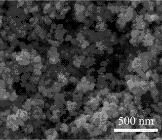A kind of preparation method of indium oxide nanoparticles with porous structure