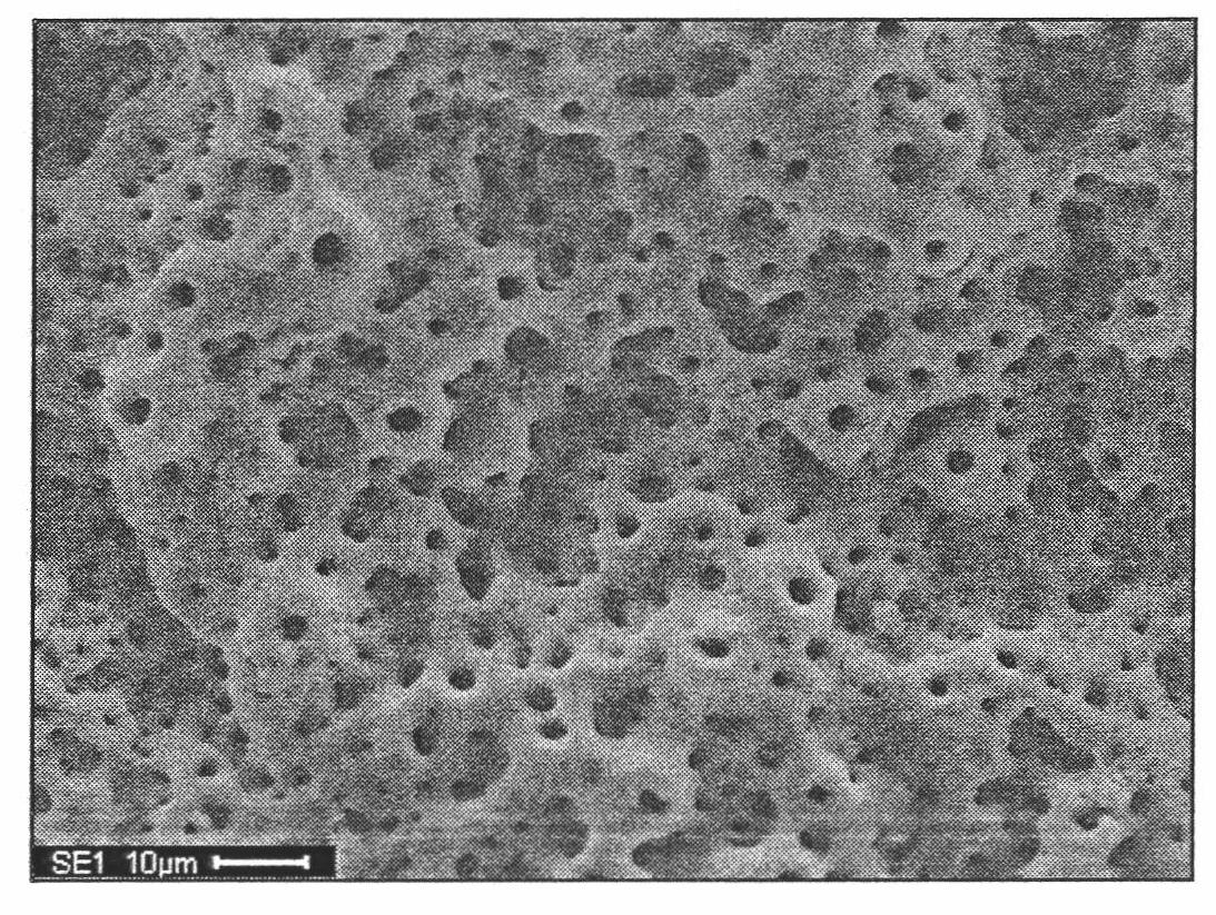 Method for preparing bioactive gradient film of fluor-hydroxyapatite