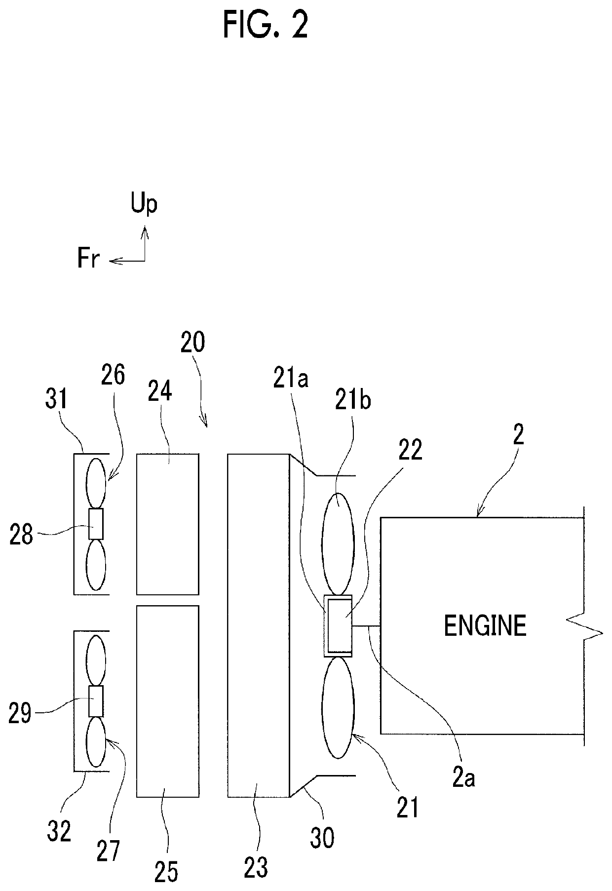 Cooling device for vehicle