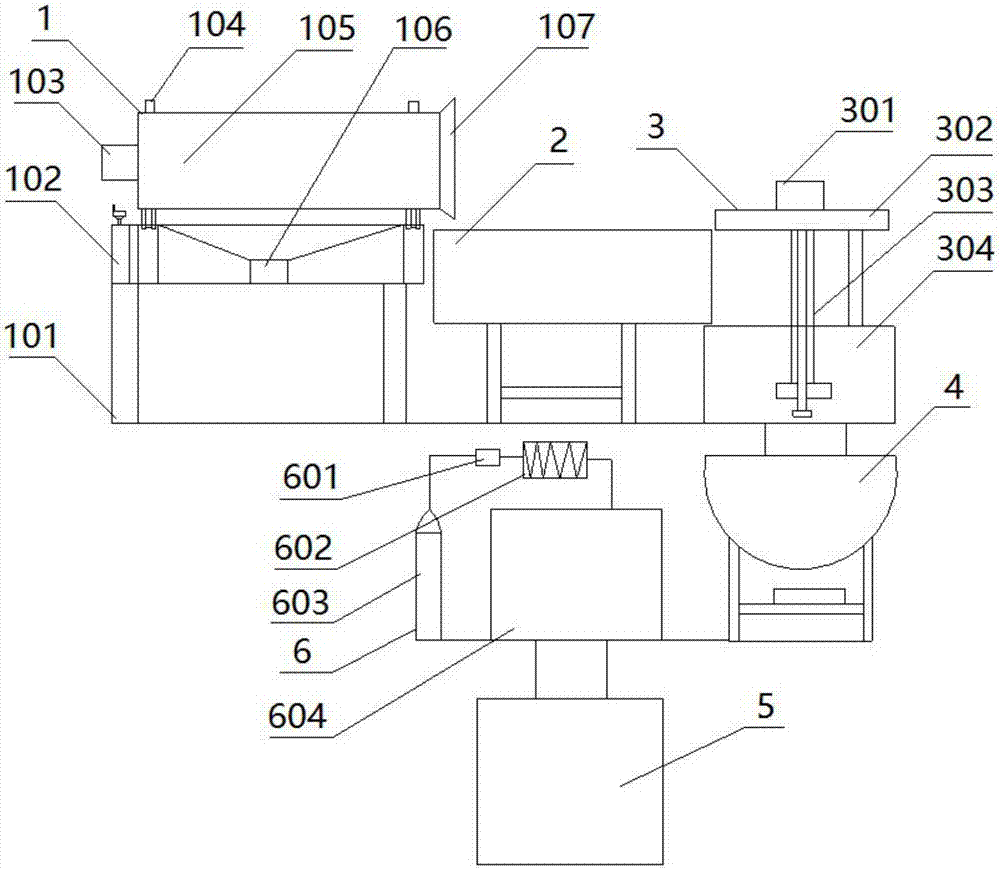 Production line and preparation method for chili oil