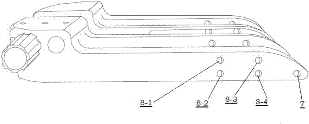 Heel tendon suture assembly