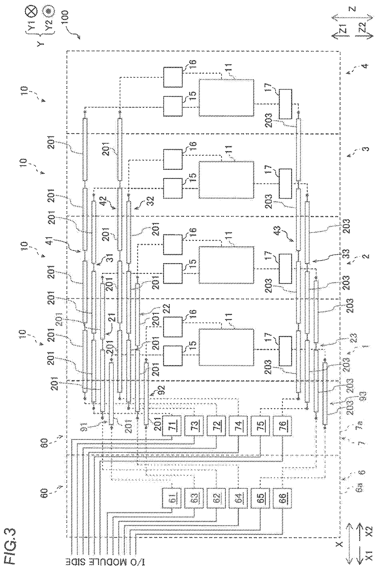 Uninterruptible power supply and disconnection module
