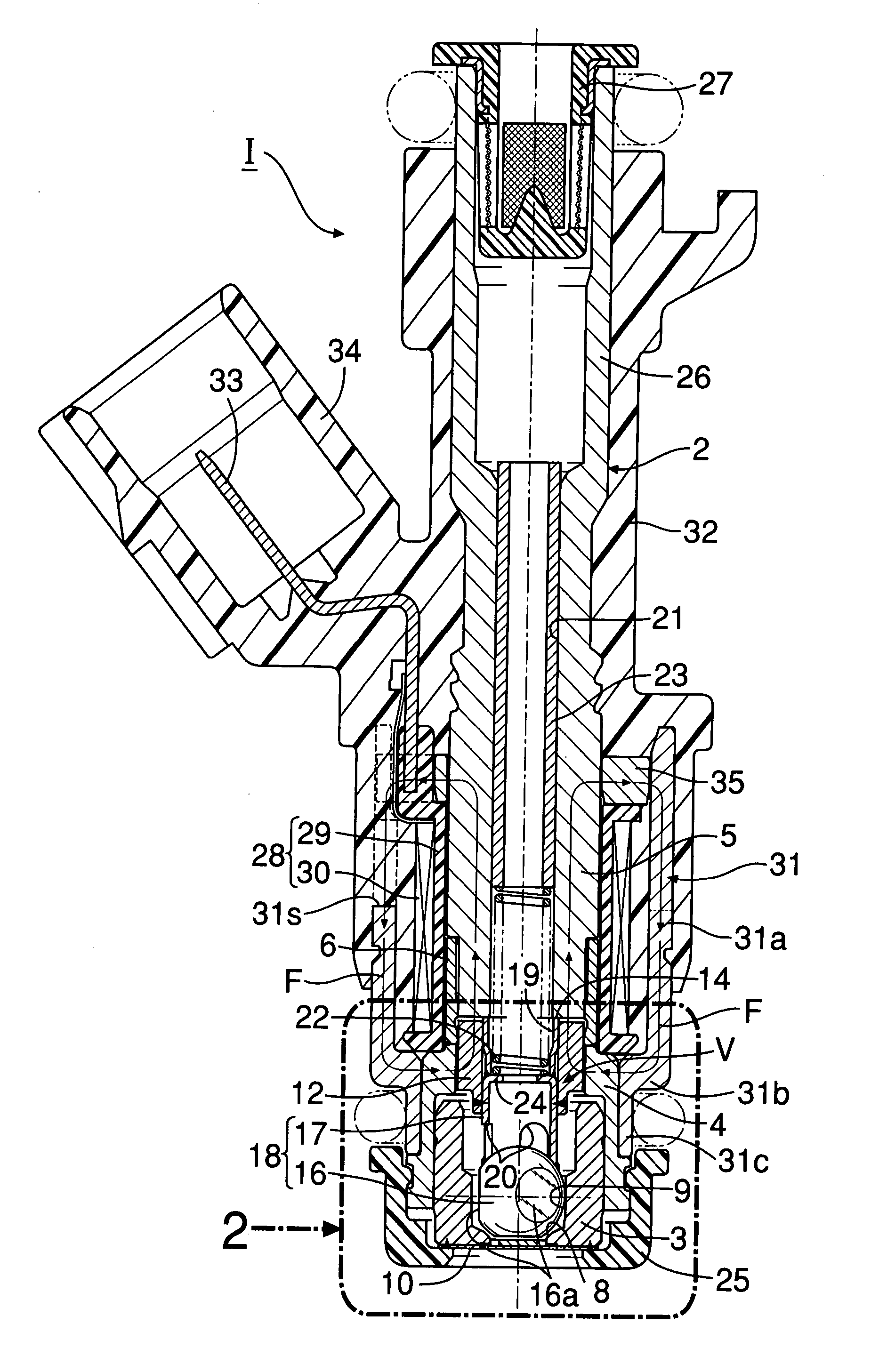 Electromagnetic fuel injection valve