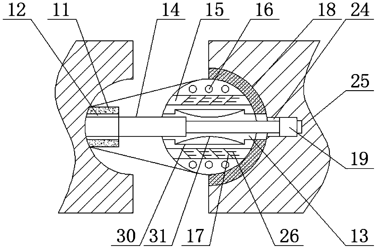 Die-casting die for auto spare parts