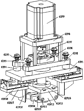 Nut tightening device for solenoid valve assembly equipment