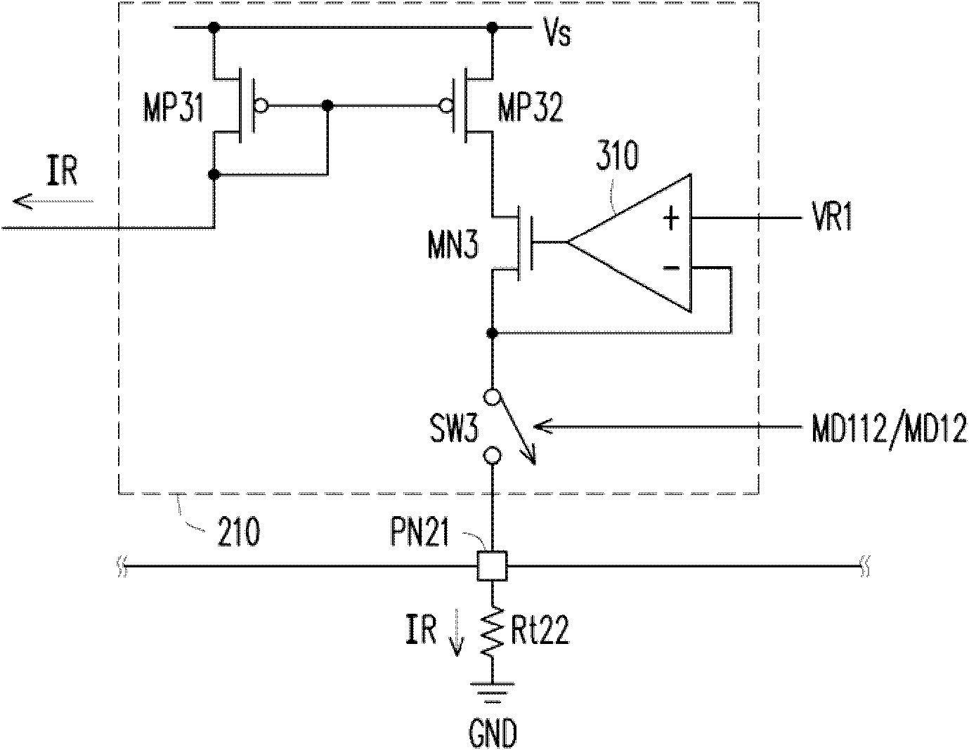 Current supplier and method thereof