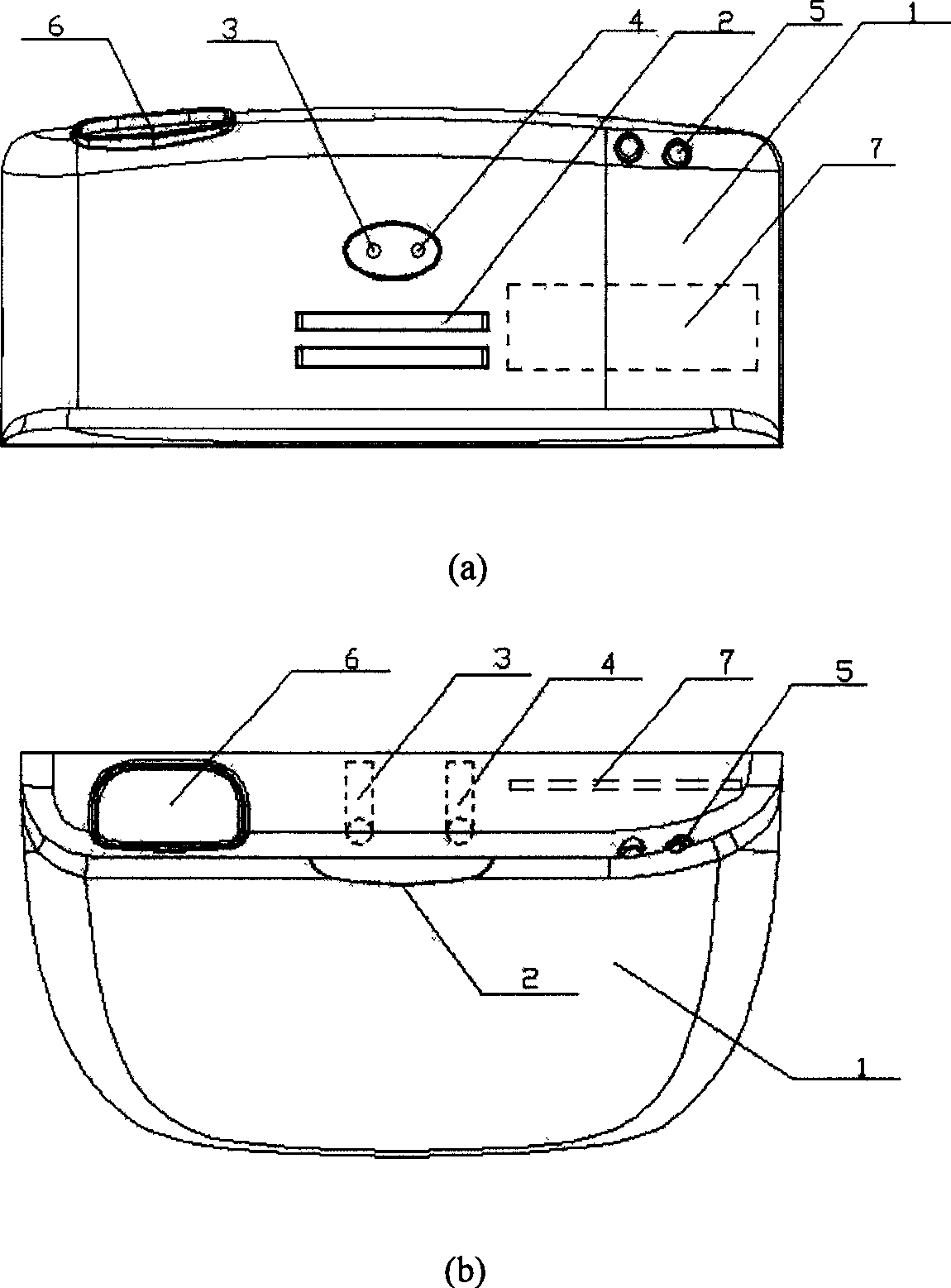 Charging device for automatic vacuum cleaner, and connecting method therefor
