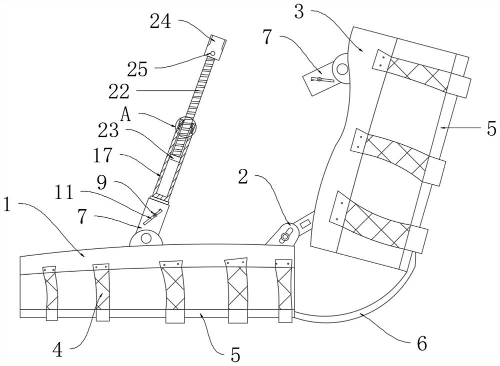 First-aid binding tool for arm fracture