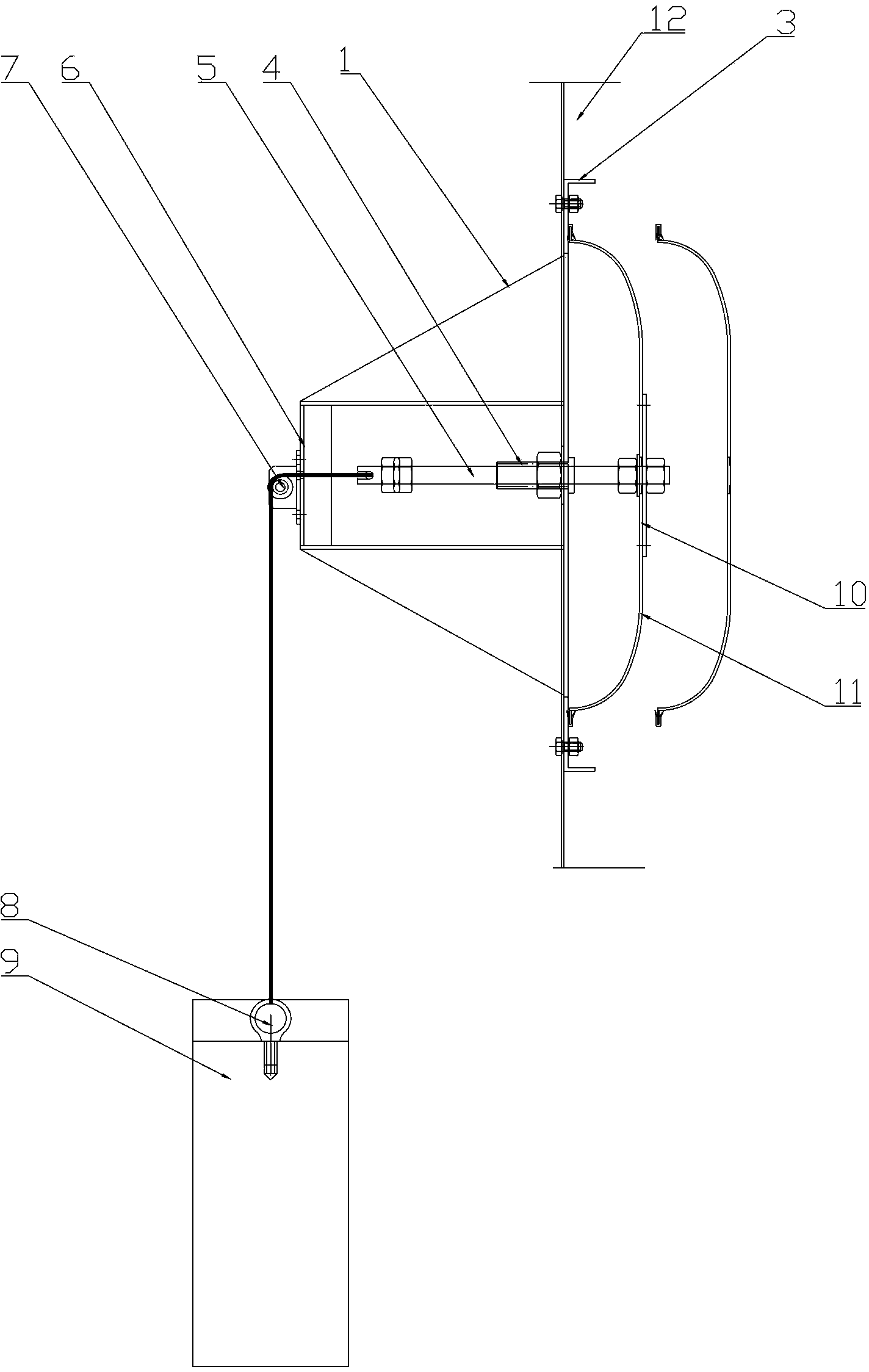 Air chamber pressure relief device of combined type air conditioner unit system