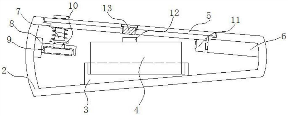 A flat-convex-wing unmanned aerial vehicle with integrated battery