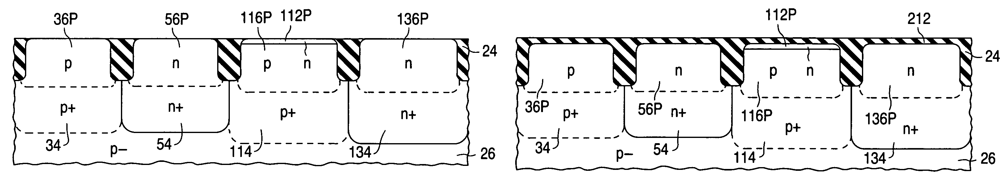 Fabrication of semiconductor structure having N-channel channel-junction field-effect transistor