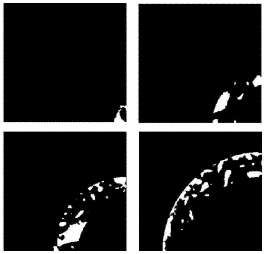 Internal homogeneity identification method based on the relative density of each component of asphalt mixture