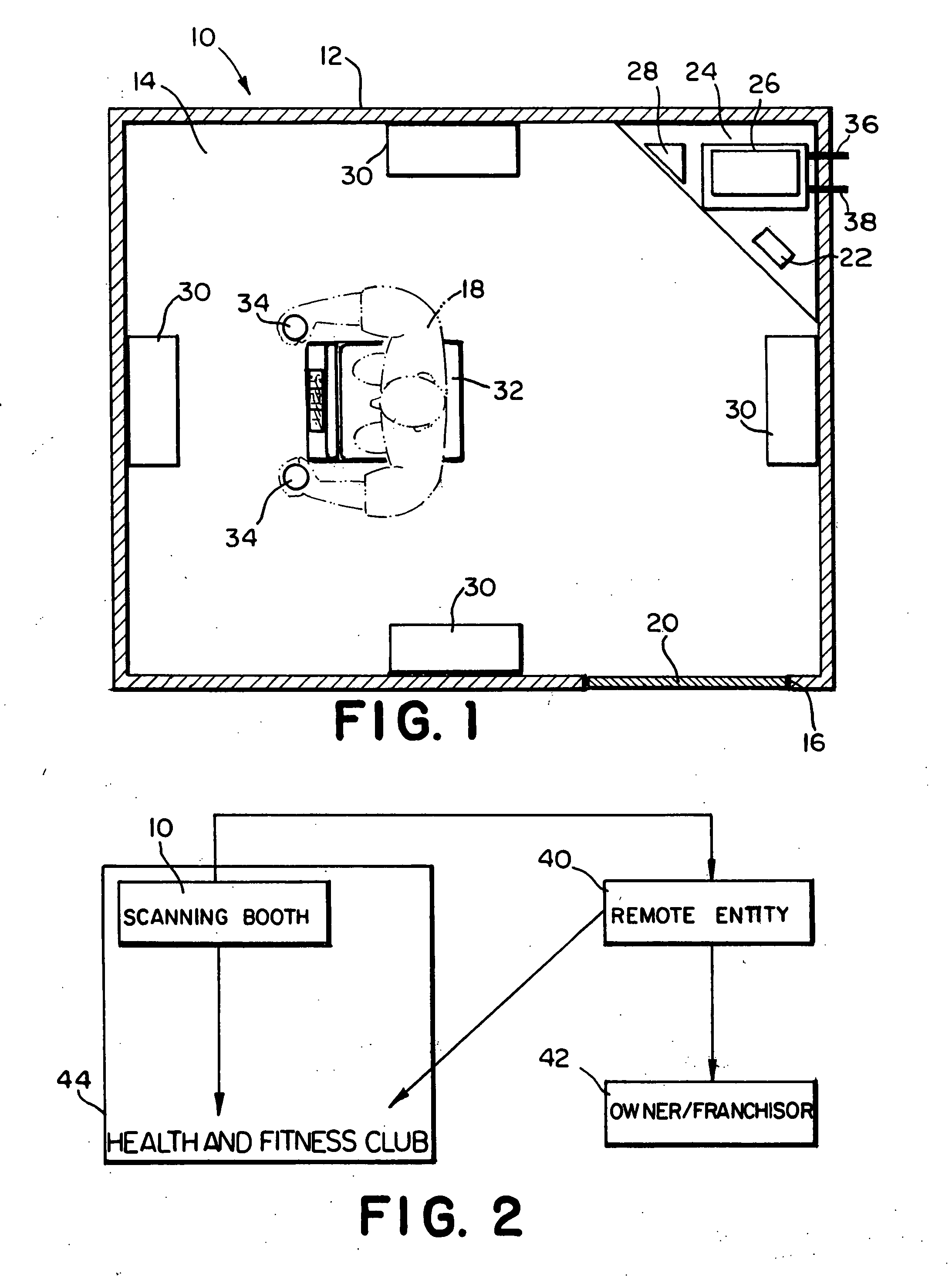 Apparatus and method for acquiring and processing data regarding physical attributes of a user