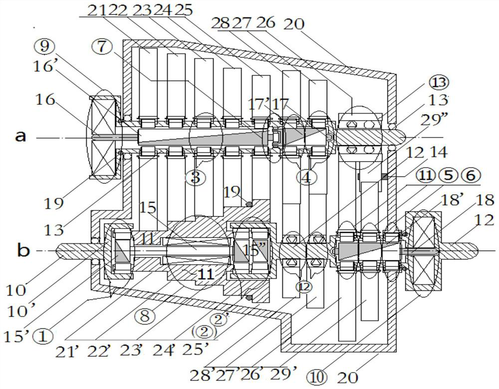 Electric control automatic gearbox