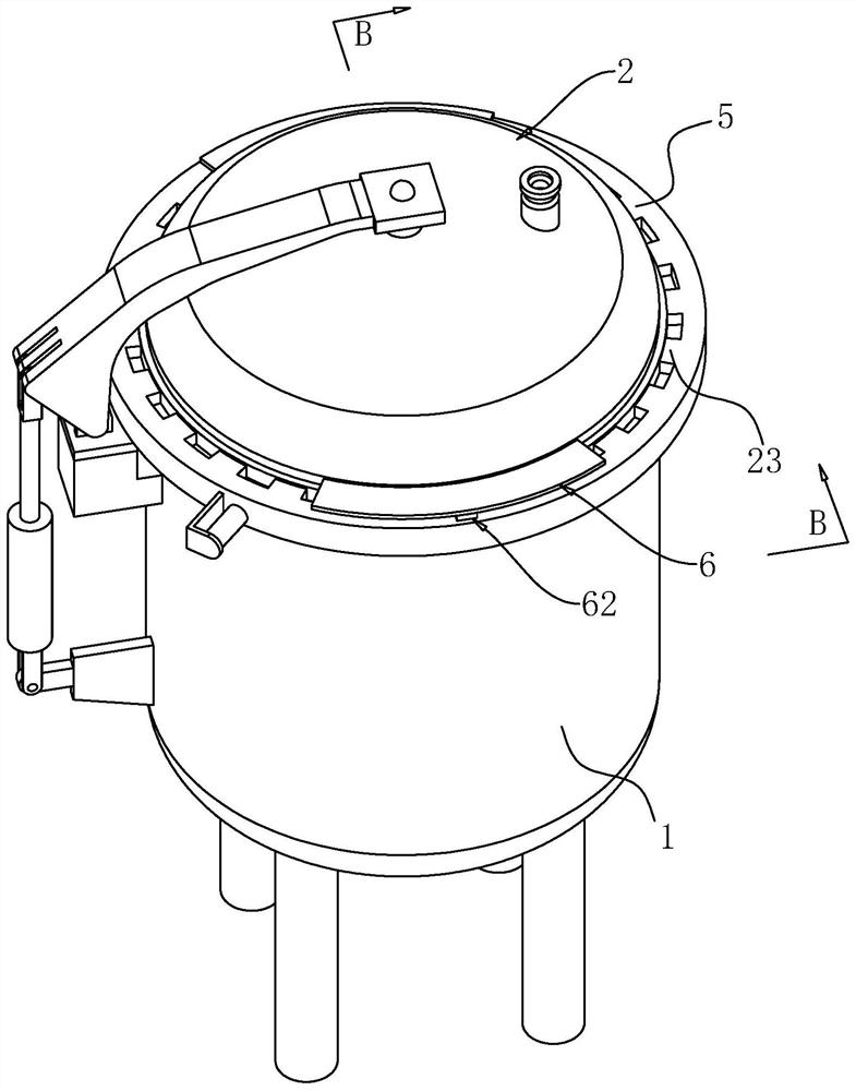 Impregnating tank