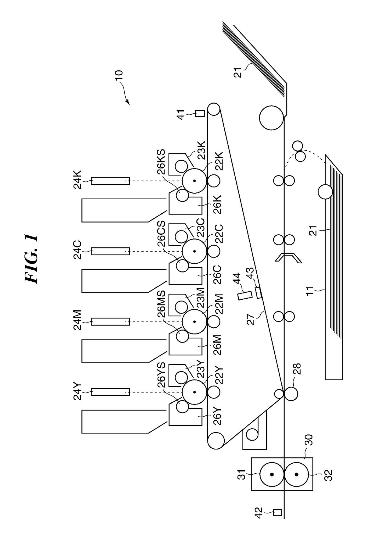 Image forming apparatus performing calibration, and control method therefor