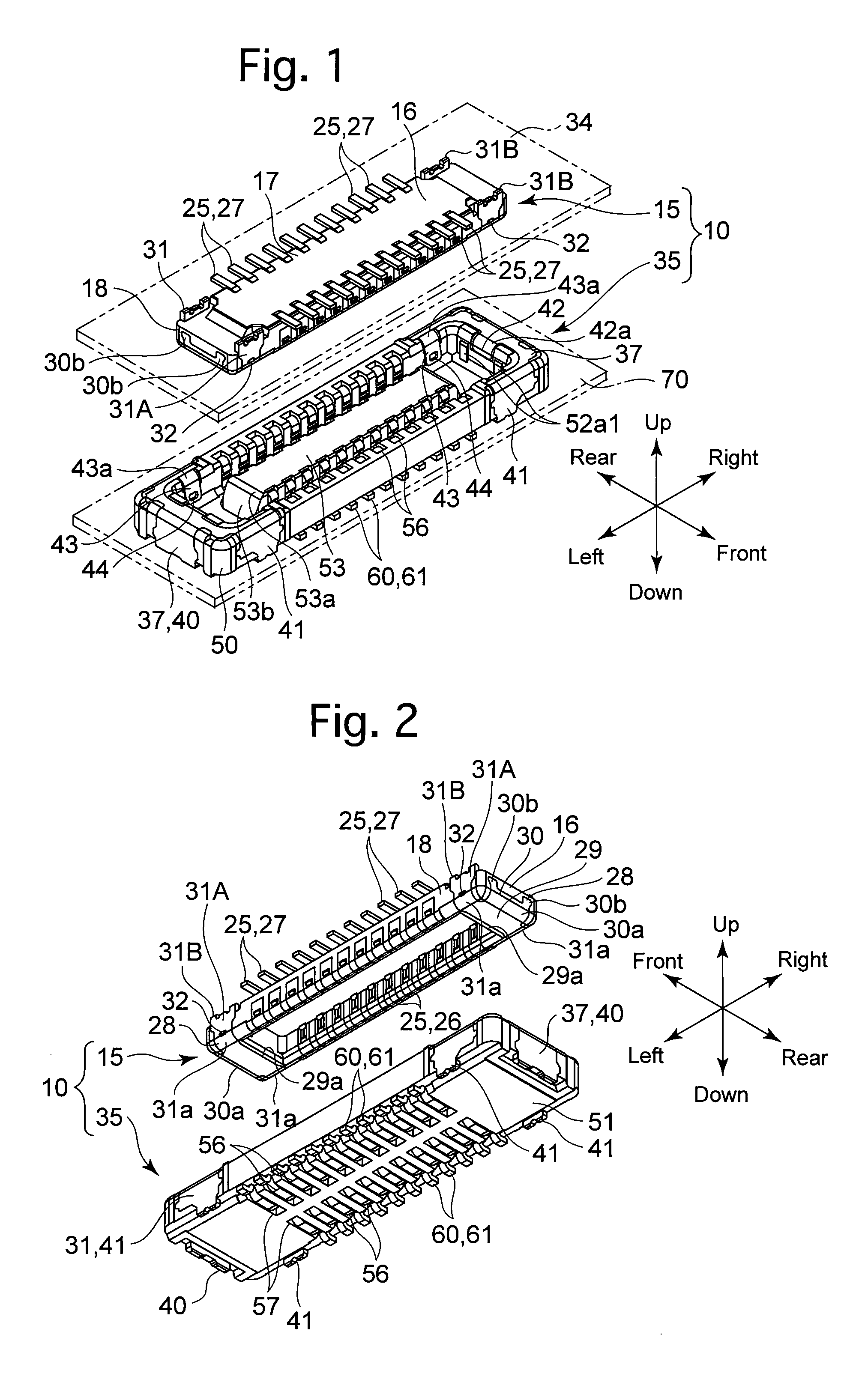 Receptacle connector and method of producing receptacle connector